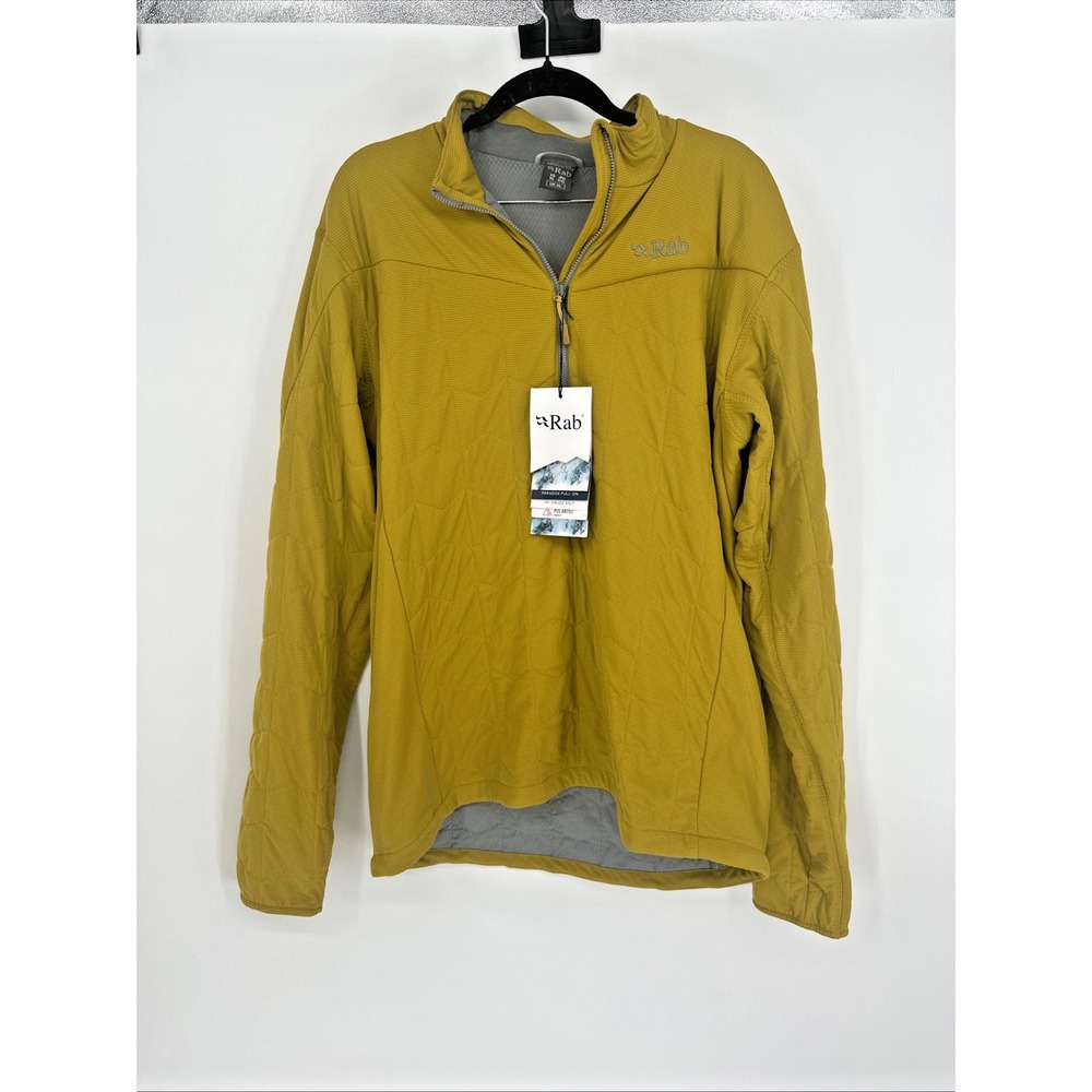 NWT Rab Paradox Pull-On Hi-Gauge Knit Quarter Zip Fleece Sweater | Sz: XL